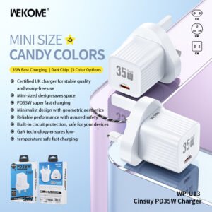 WP-U13 Cinsuy  PD35W Charger(UK)