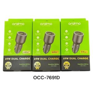 Car Charger Oraimo OCC-7691D  Chrome